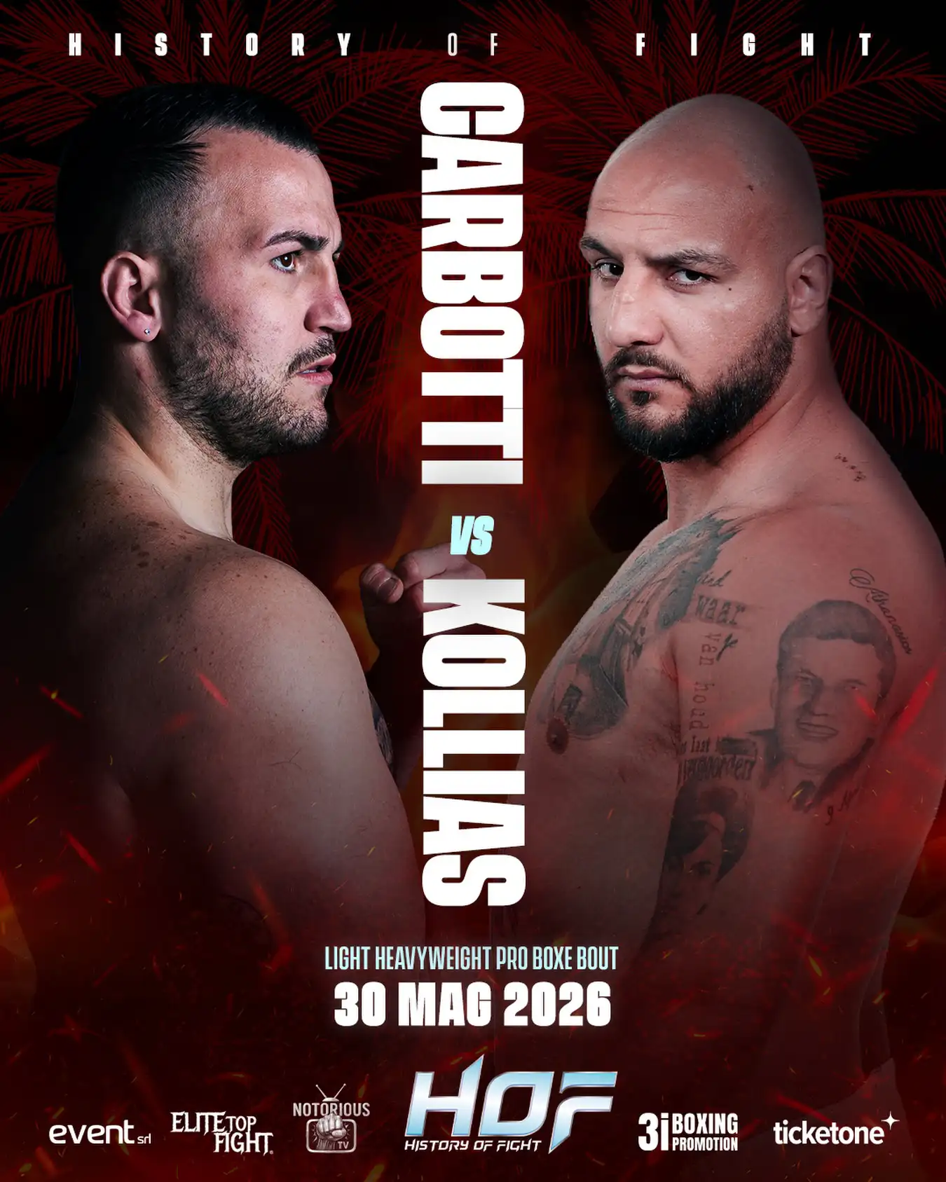 Marios Kollias vs Carbotti Italy